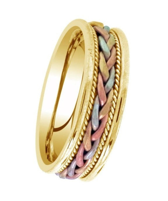 14K Tri-Color - DPB0007