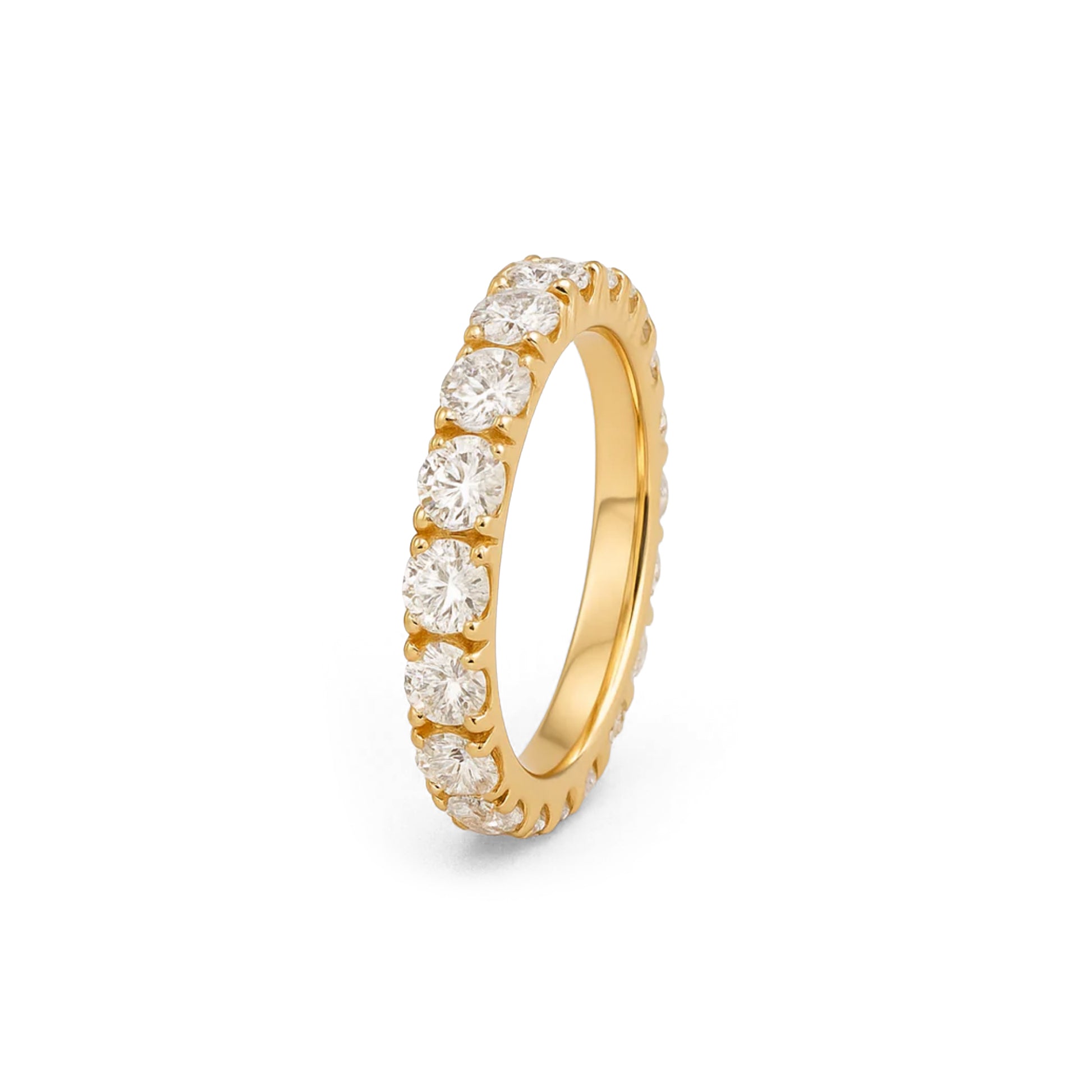 14k Gold 2.5mm Eternity Band